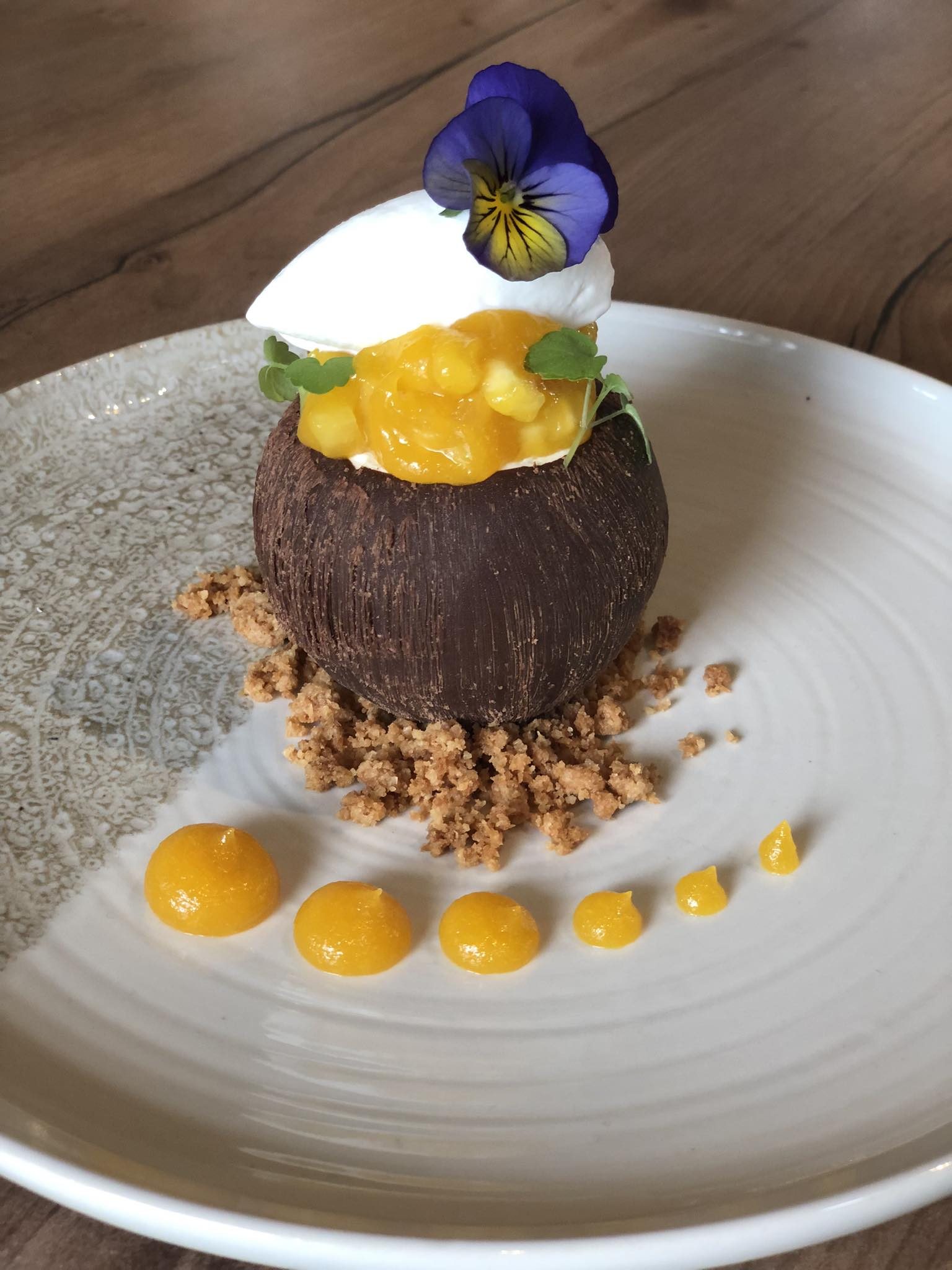 Mariage — assiette gastronomique