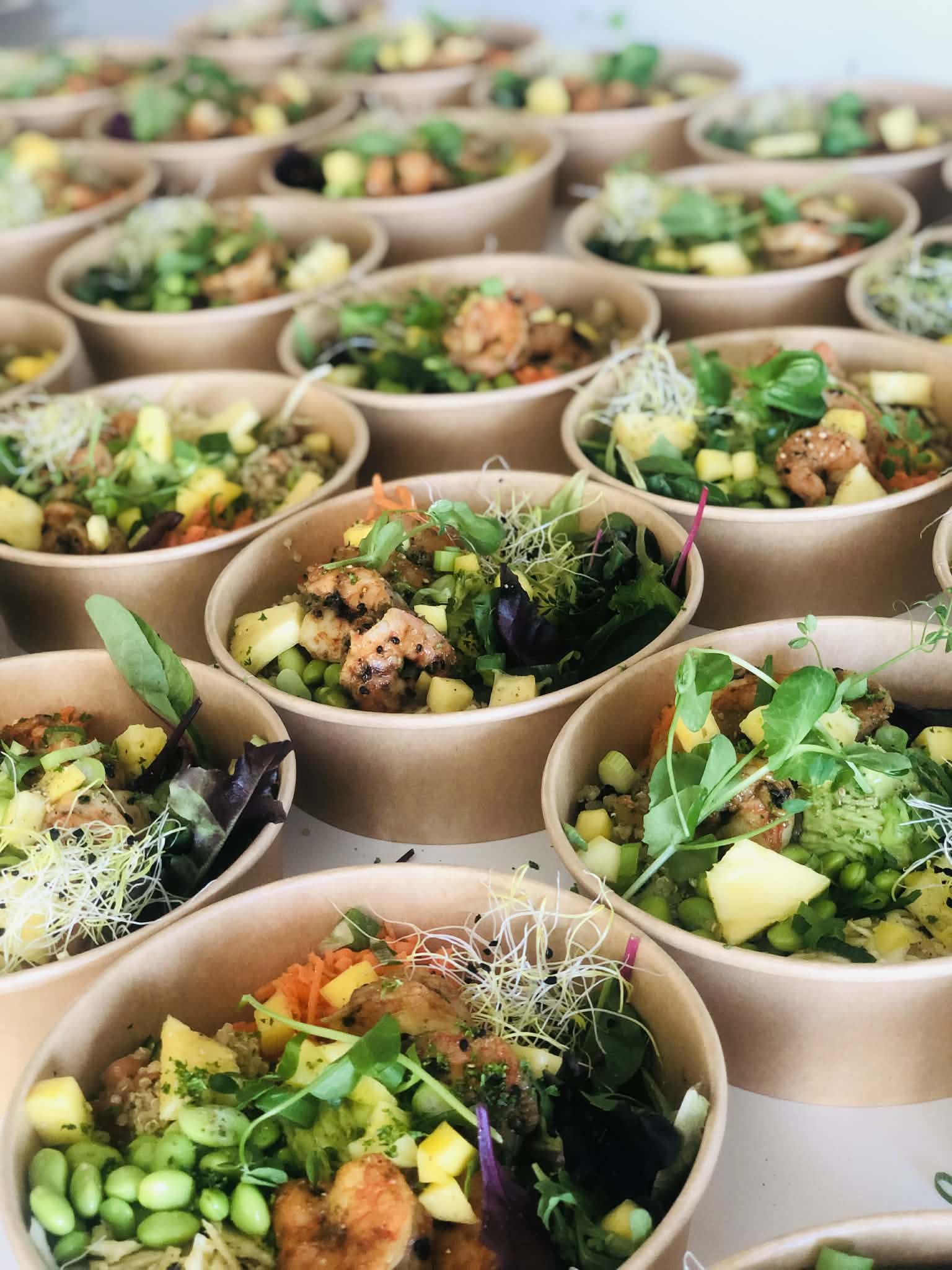 Poke bowls — formule entreprise