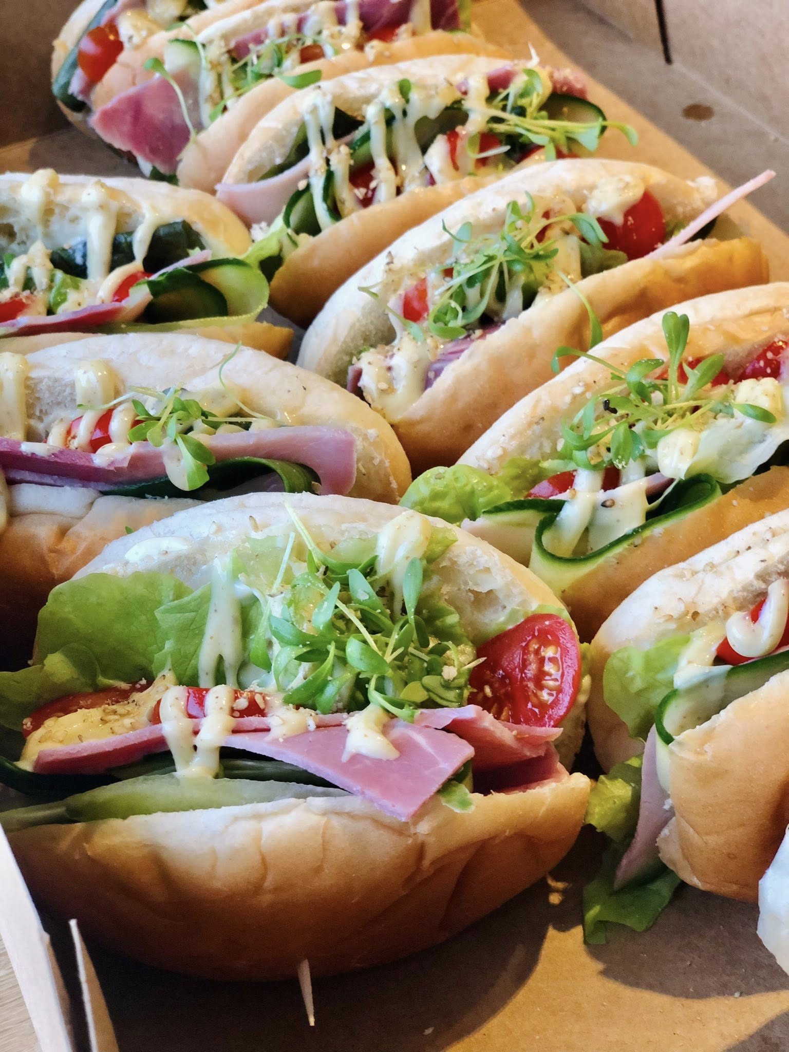 Sandwichs garnis